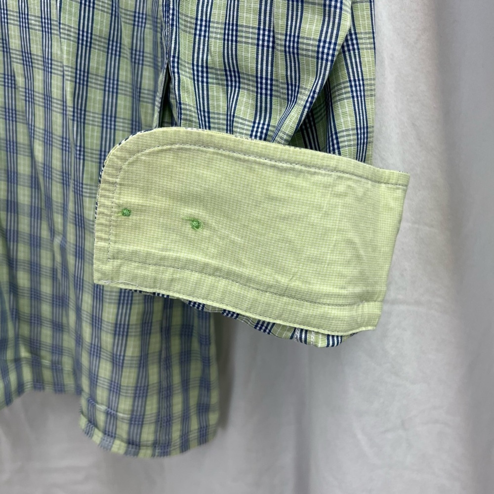 Ragazzo Uomo boys plaid button-up collared shirt. - Picture 8 of 11